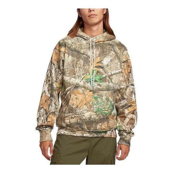 Куртка sb realtree allover print hoodie Nike, хаки — фото 3