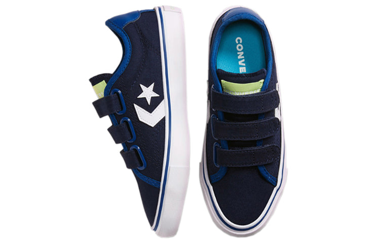 Кеды Converse Star Replay 3V Toddler/Youth 667802C, синий — фото 4