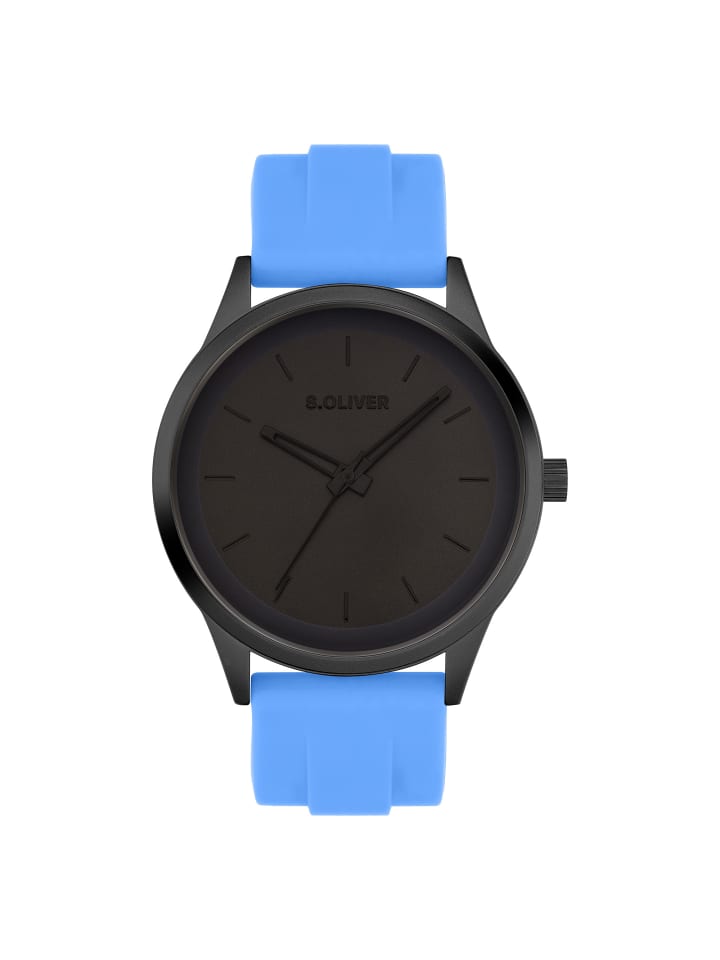 

s.Oliver Спортивные и стильные наручные часы синего цвета