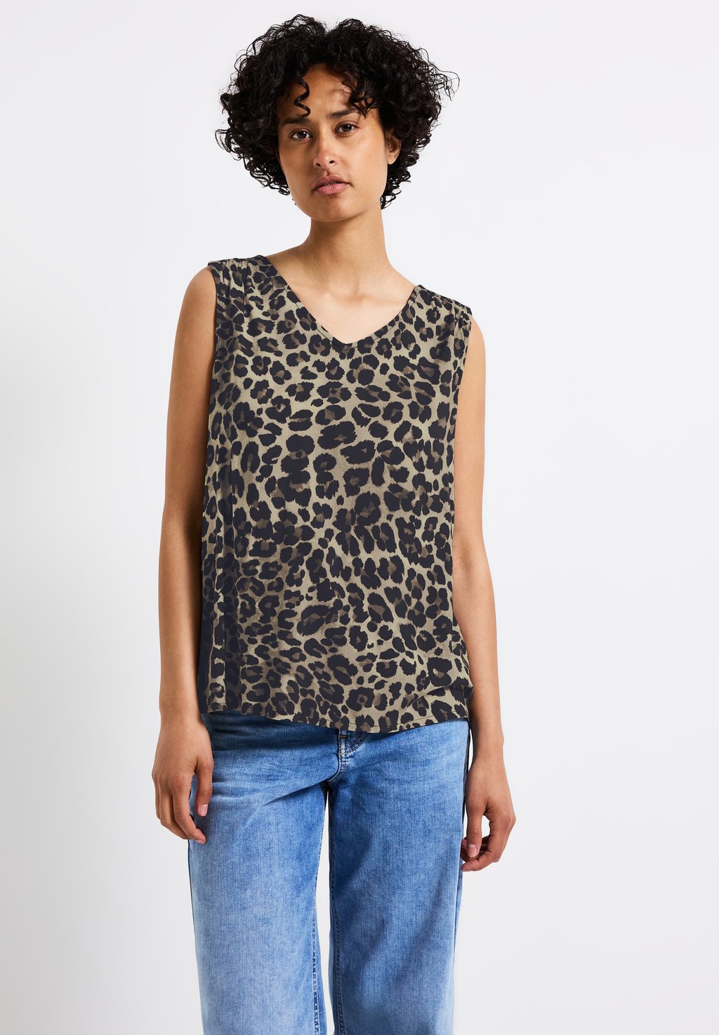 

Блуза V-NECK LEO - Top Street One, черный
