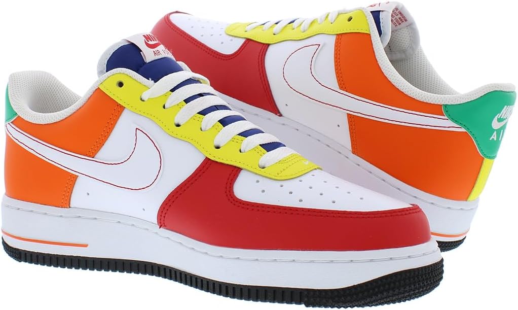 Кроссовки Nike Air Force 1 '07 LV8 для мужчин, University Red/White — фото 4