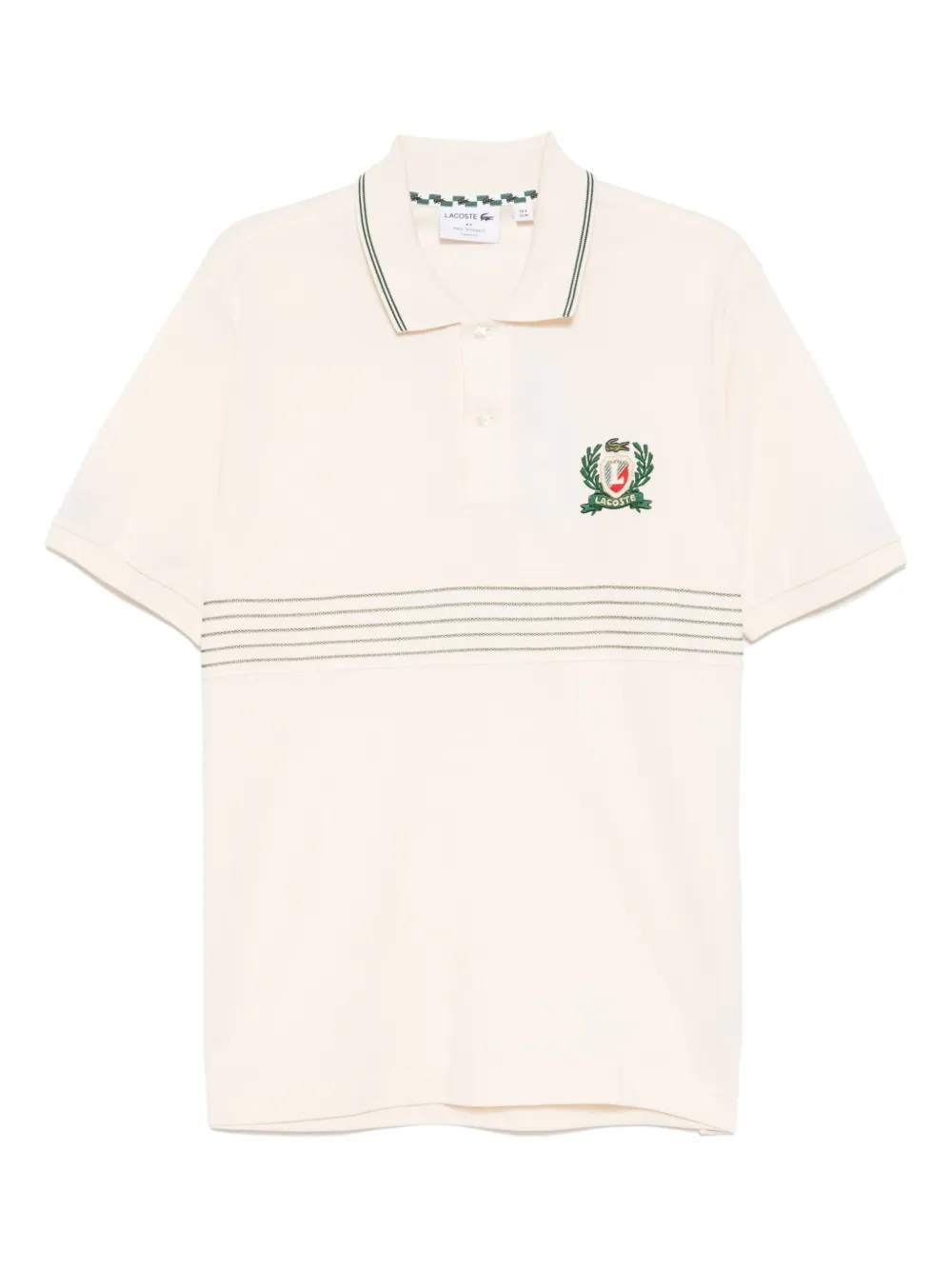 

Рубашка-поло Classic Fit L.12.12 с вышитым щитом Lacoste, нейтральный