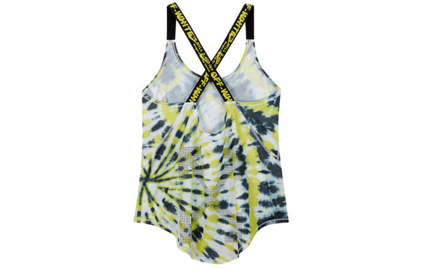 Футболка nrg offwhite tank top 1 Nike, желтый — фото 2