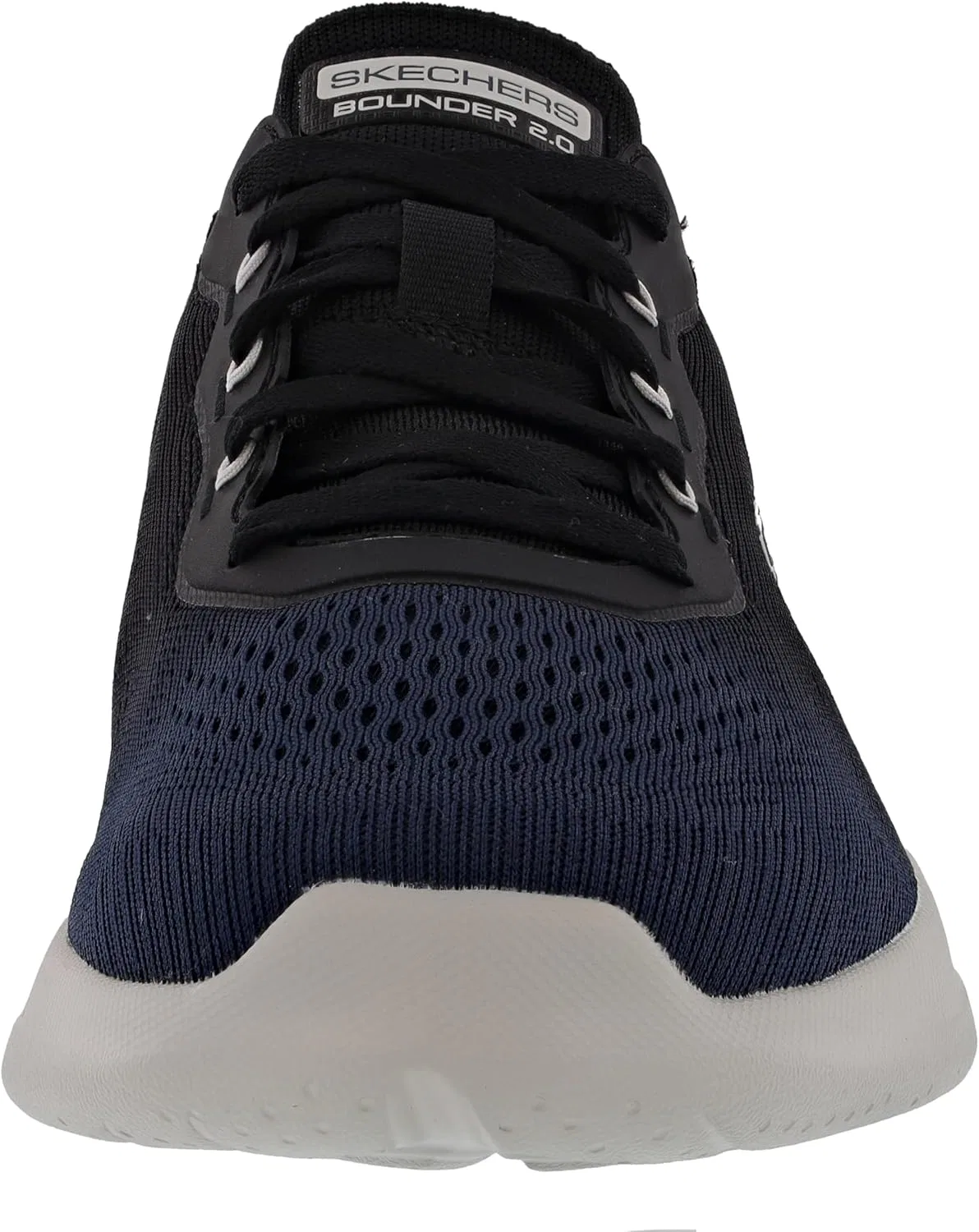Мужские слипоны Skechers: прогулочная обувь Bounder 2.0 Tellem, Navy Blue Black — фото 3