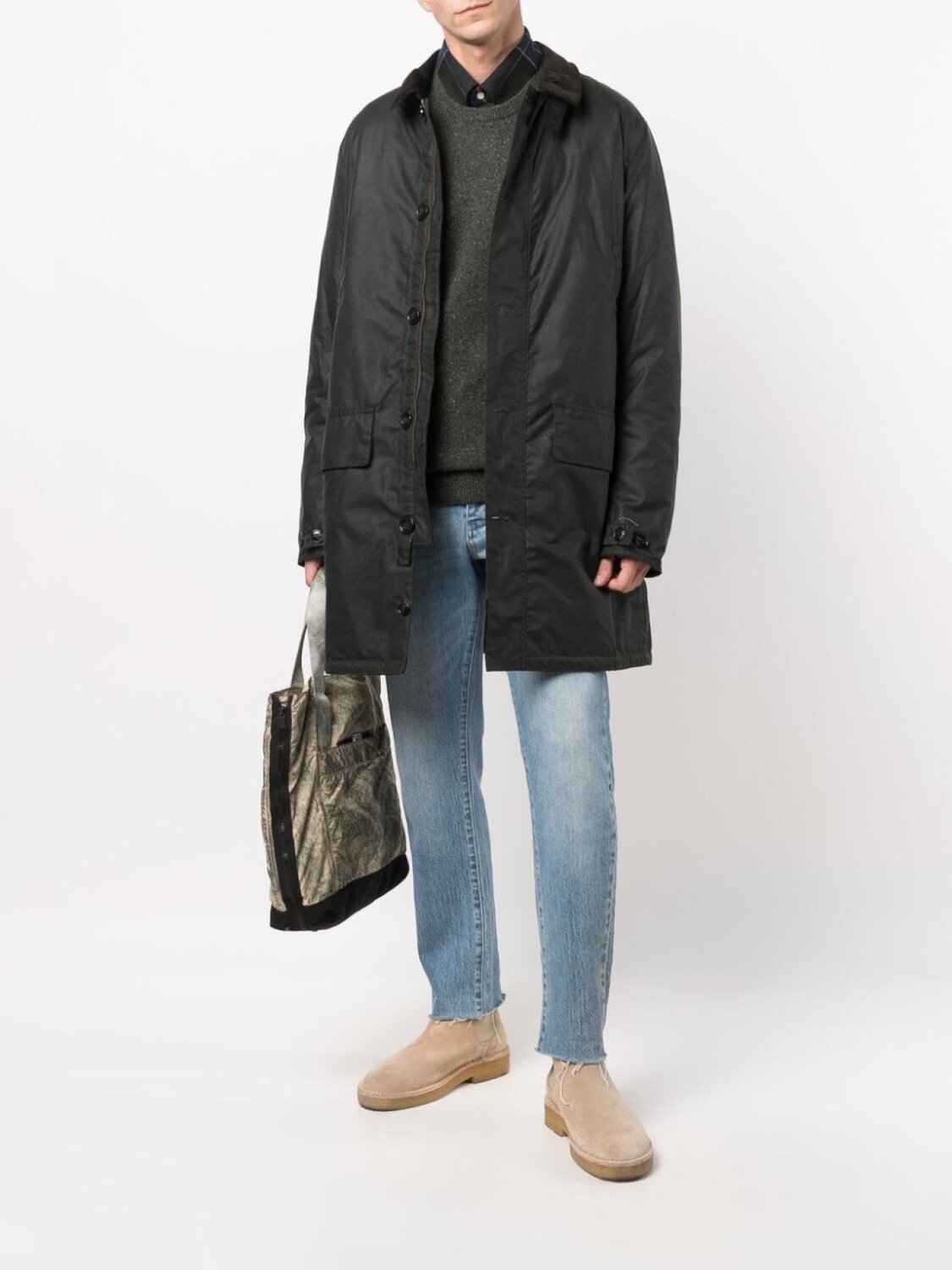 

Barbour джемпер с круглым вырезом, зеленый