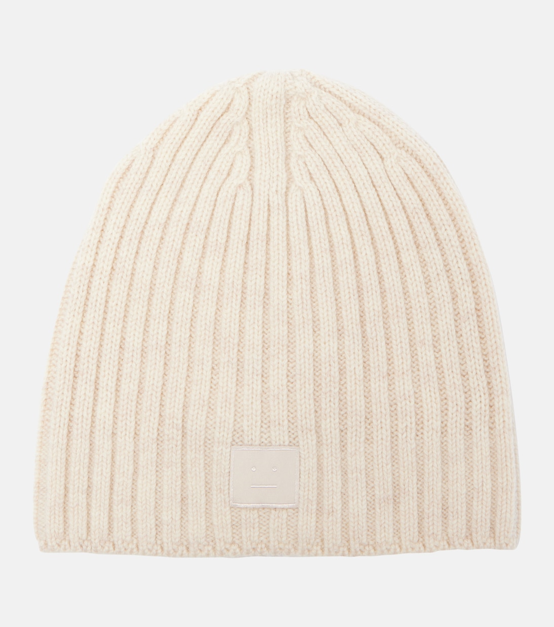 

Шапочка из шерстяной пряжи с резинкой Acne Studios, Oatmeal Melange