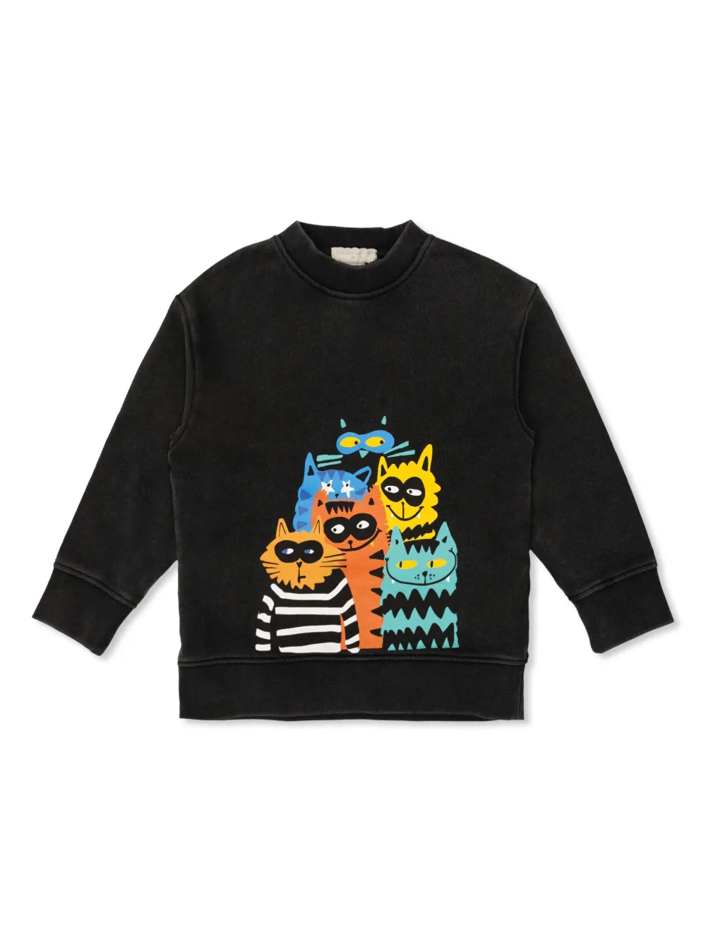 

Толстовка с графичным принтом Stella McCartney Kids, черный