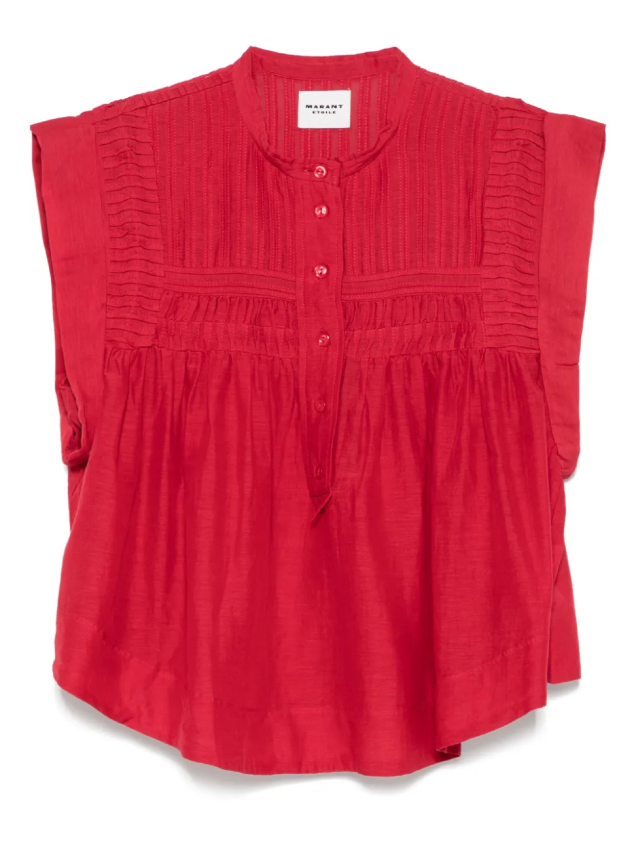 

Блузка из органического хлопка MARANT ÉTOILE, красный
