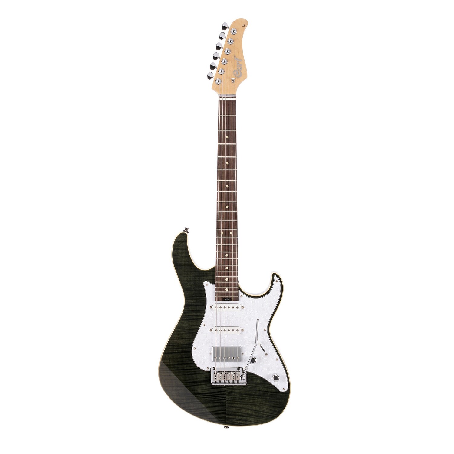 

Электрогитара Cort G280 Select Flame Top, прозрачная черная