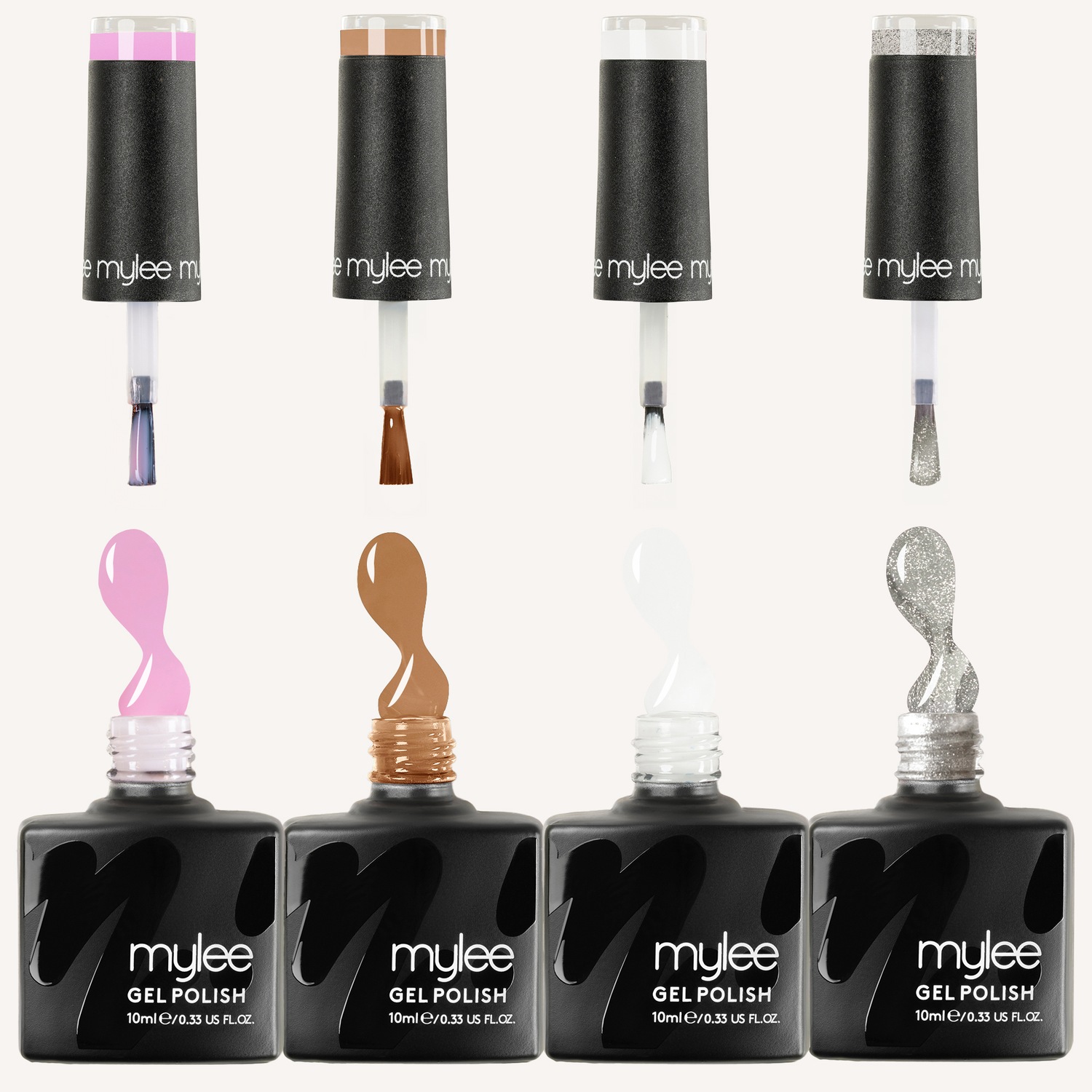 Лак для ногтей gel nagellack gele quad Mylee, gele, объем 40 мл — фото 3