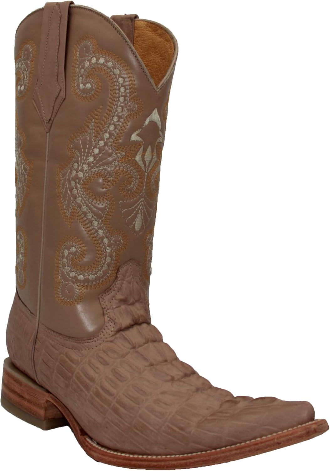 

Мужские кожаные ковбойские сапоги Western Shops с принтом под аллигатора и крокодила The Western Shops, Orix