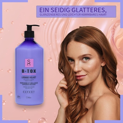 Средство для волос Expert Lissage Velvet B-Tox with Argan Oil and Keratin for Smooth Silky Hair — фото 2