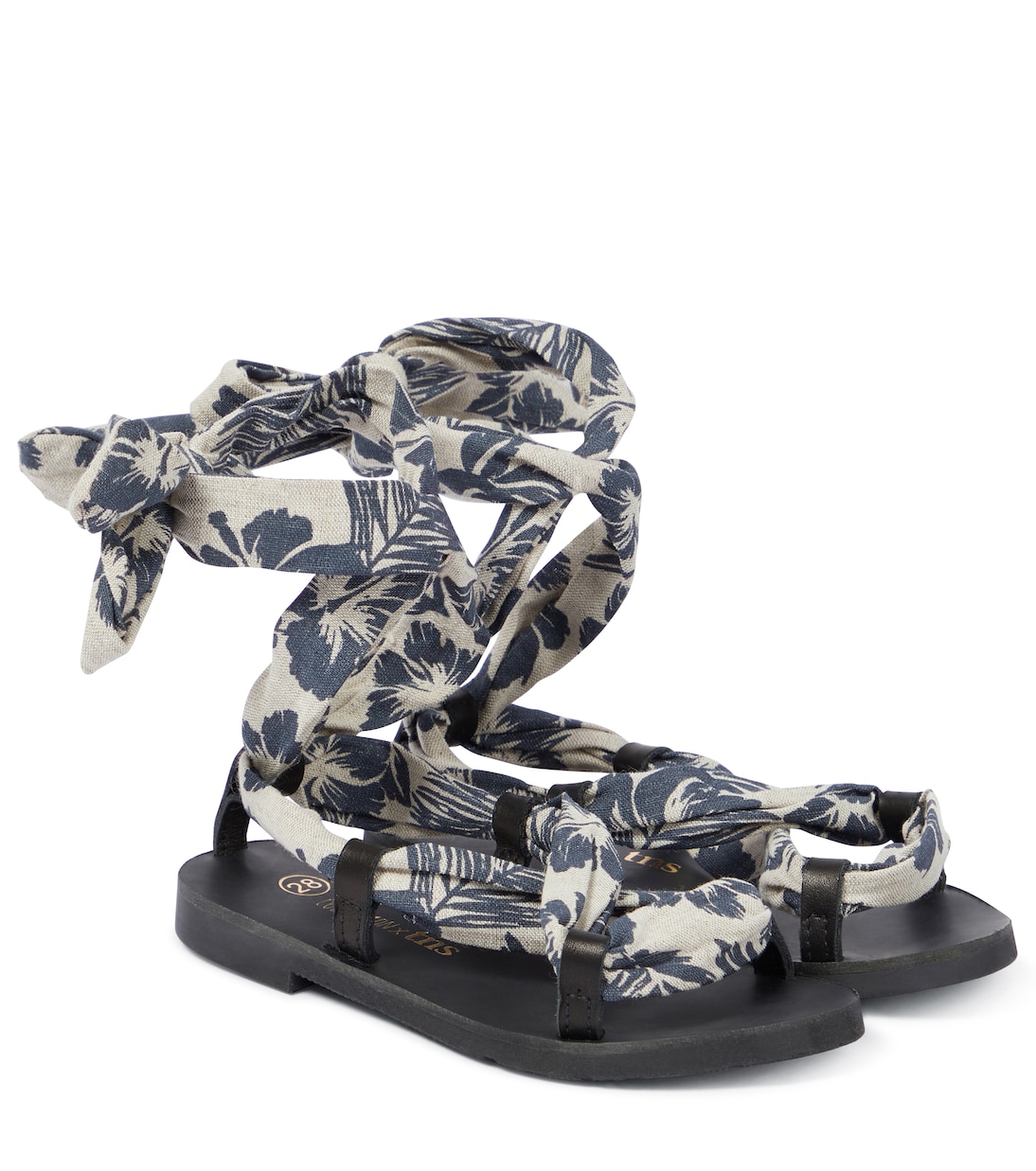 

Сандалии из парусины и кожи Hibiscus The New Society, Hibiscus Girl