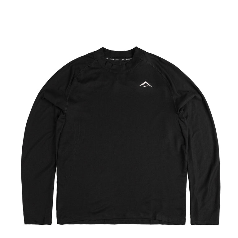 

Топ trail dri-fit long-sleeve running top Nike, черный
