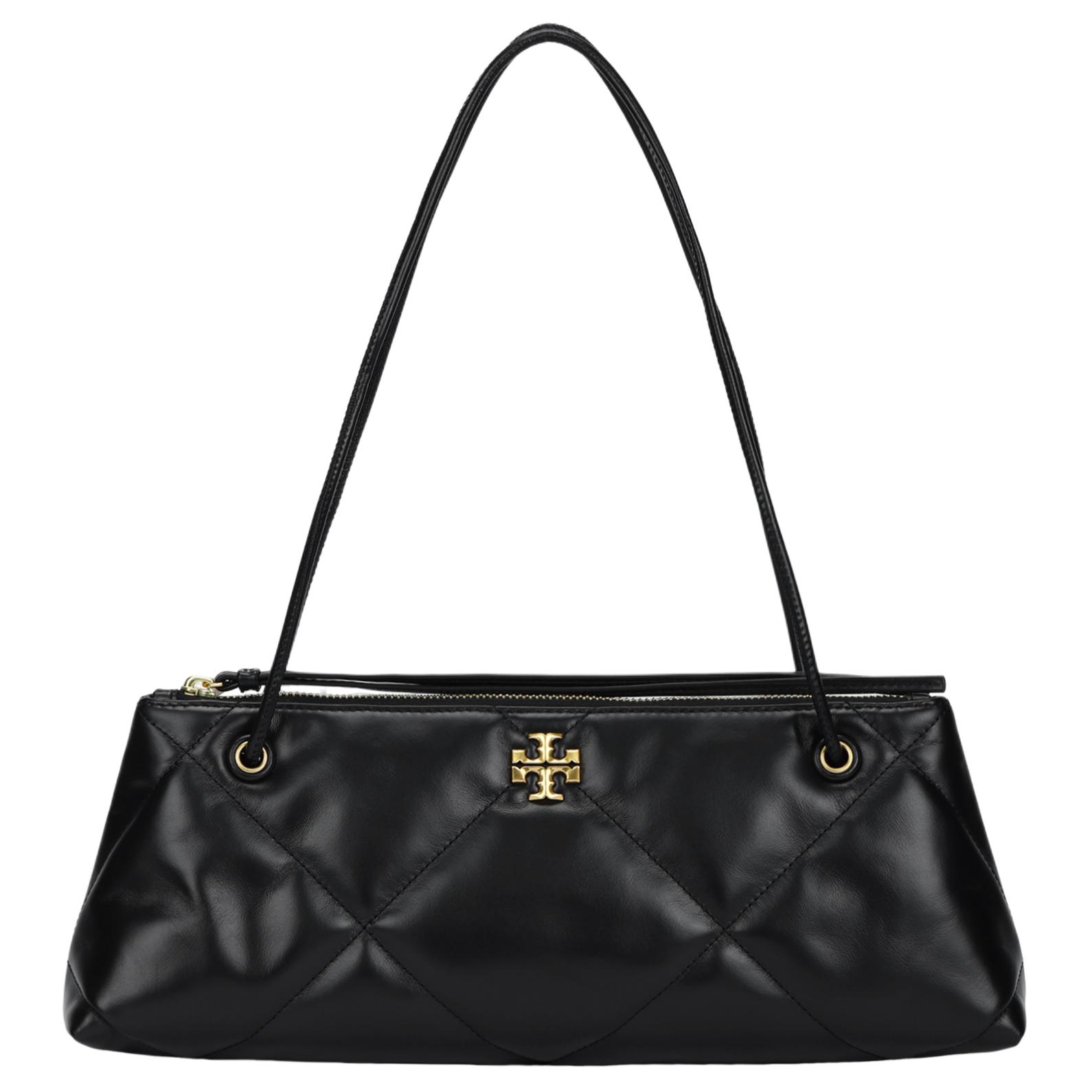 

TORY BURCH Кира Даймонд Квилт Ист Сумка через плечо черная