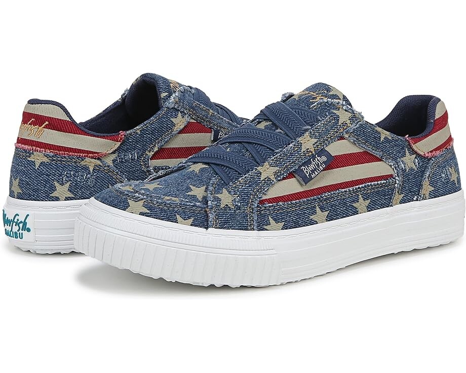 

Лоферы Blowfish Malibu Ayla-B, цвет Navy Stars Denim
