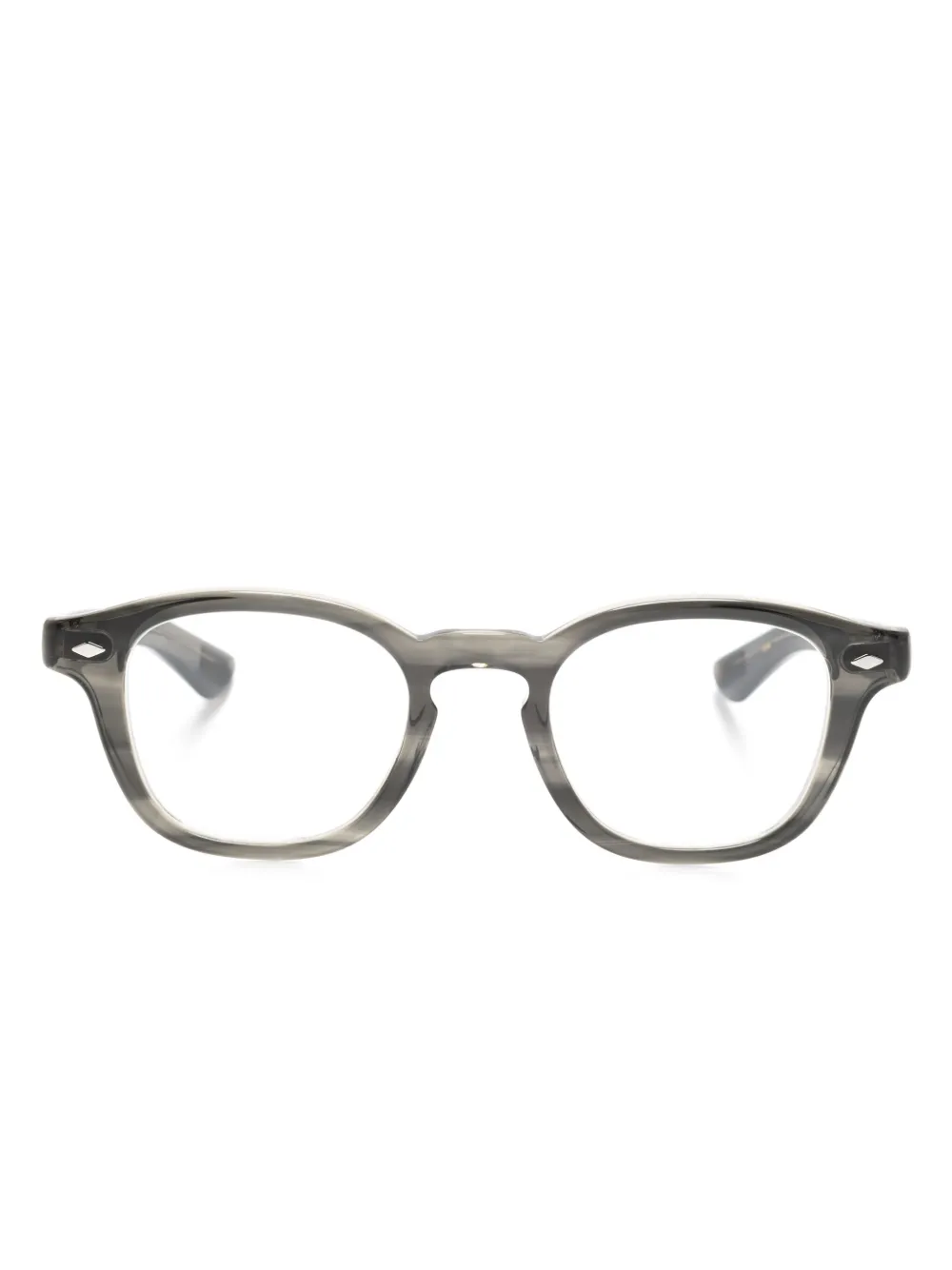

Очки Byron в круглой оправе Eyevan Inc., серый