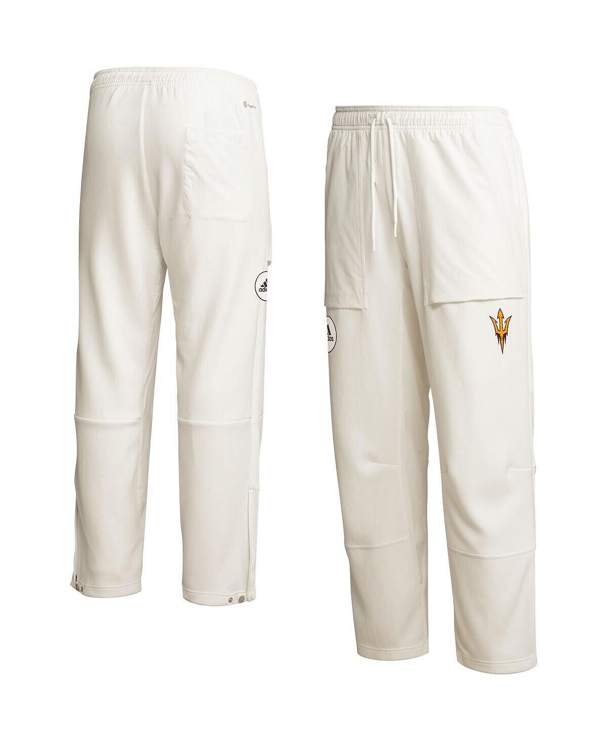 

Мужские кремовые брюки Arizona State Sun Devils Zero Dye AEROREADY adidas, Бежевый, Мужские кремовые брюки Arizona State Sun Devils Zero Dye AEROREADY adidas