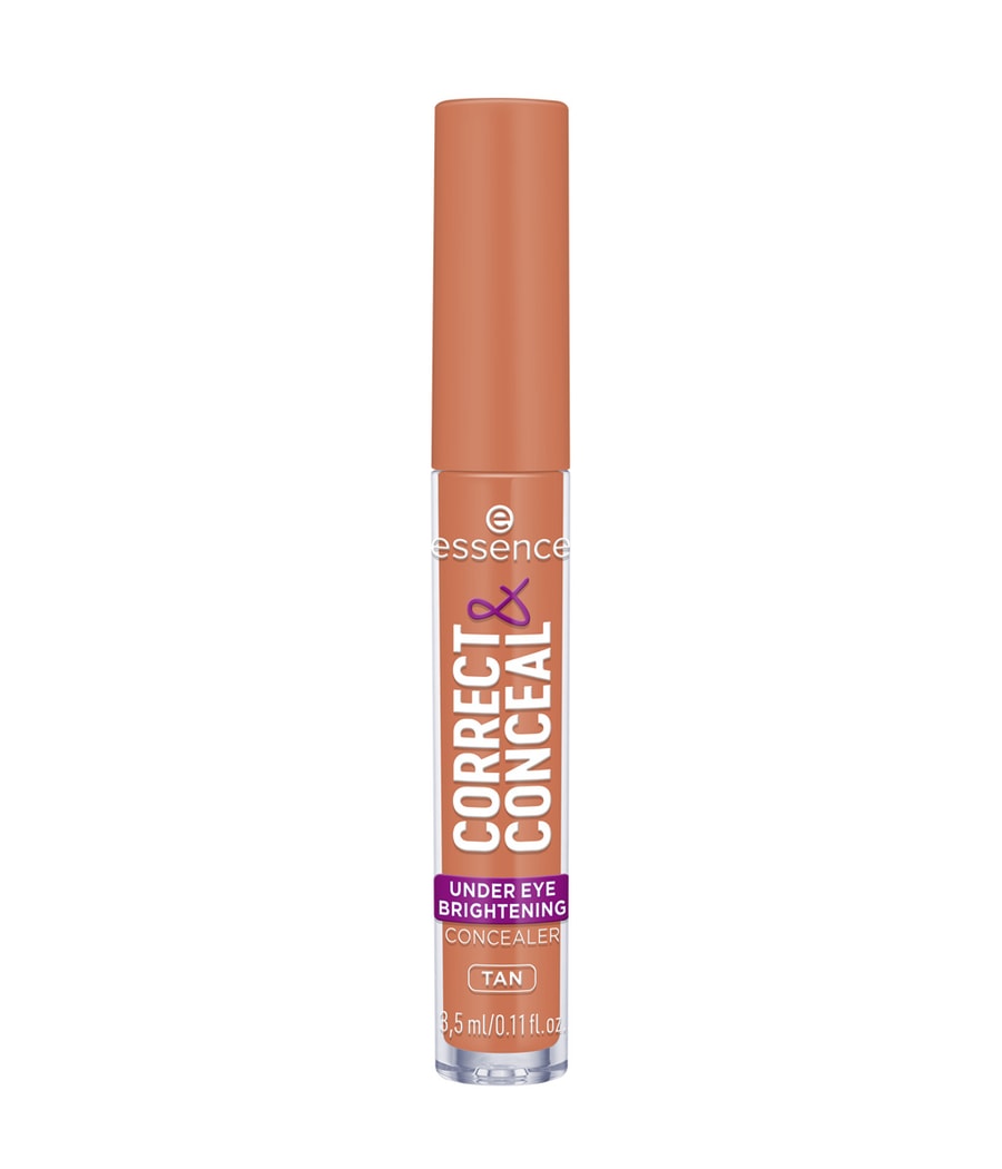 

Консилер essence CORRECT & CONCEAL under eye brightening, Nr. 30 - Tan, 4 ml