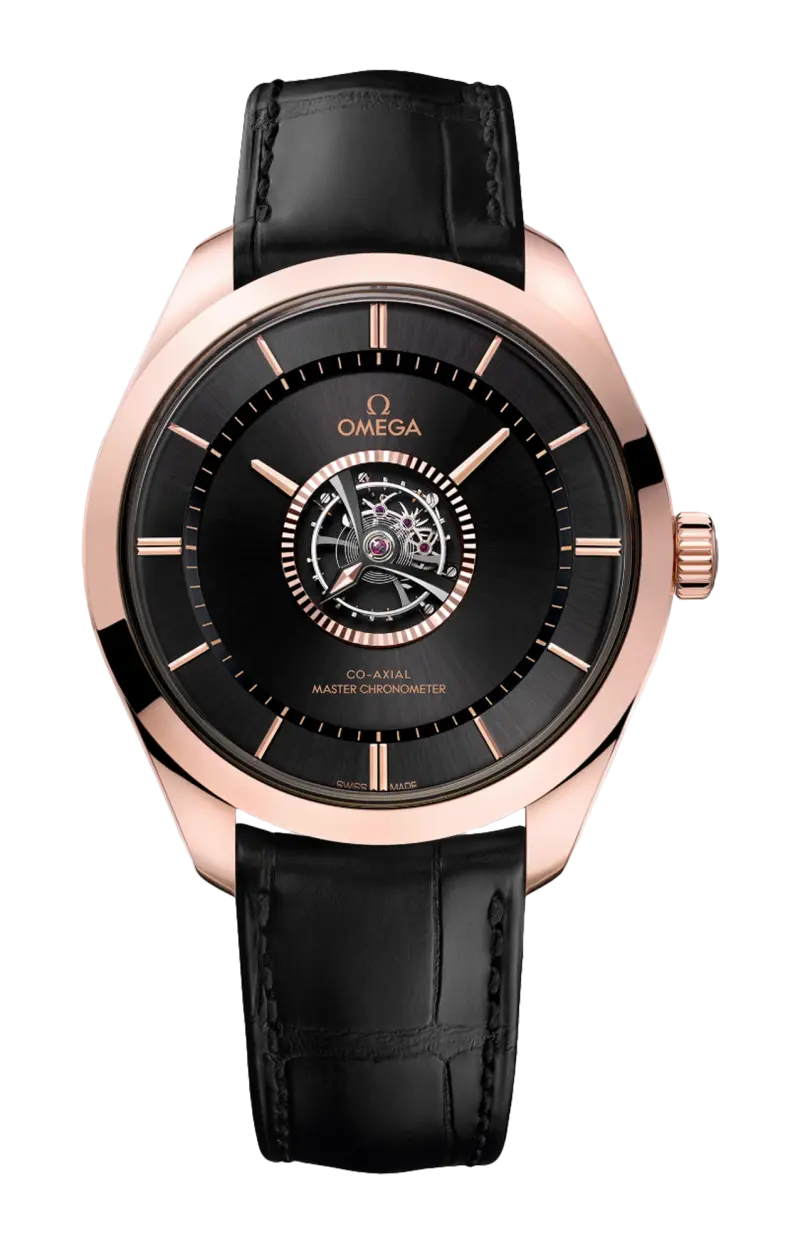 

De ville tourbillon 43 мм, золото sedna-золото canopus gold на коже - лимитированная серия - 529.53.43.22.01.001 OMEGA