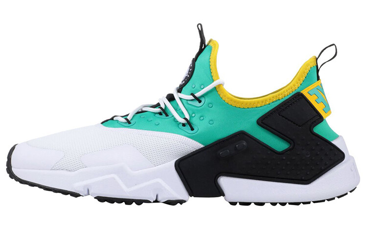 

Кроссовки Air Huarache мужские с низким верхом белые/зеленые/желтые/черные Nike