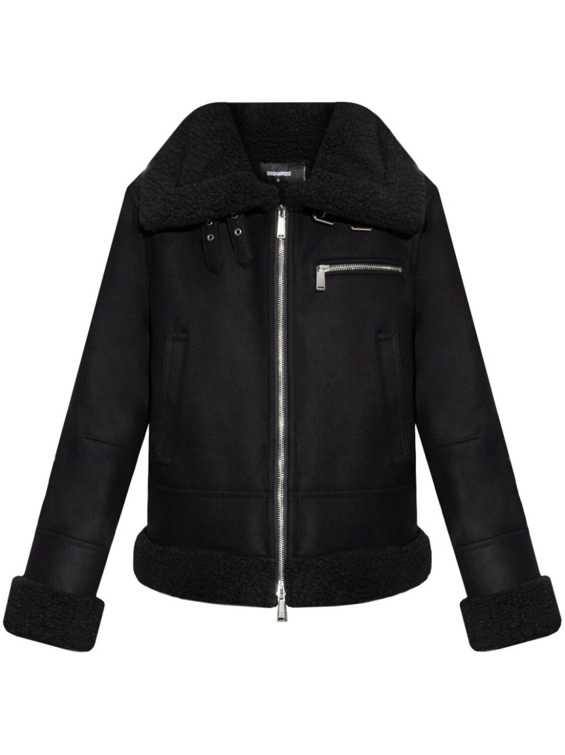 

Dsquared2 байкерская куртка на молнии DSQUARED2, черный