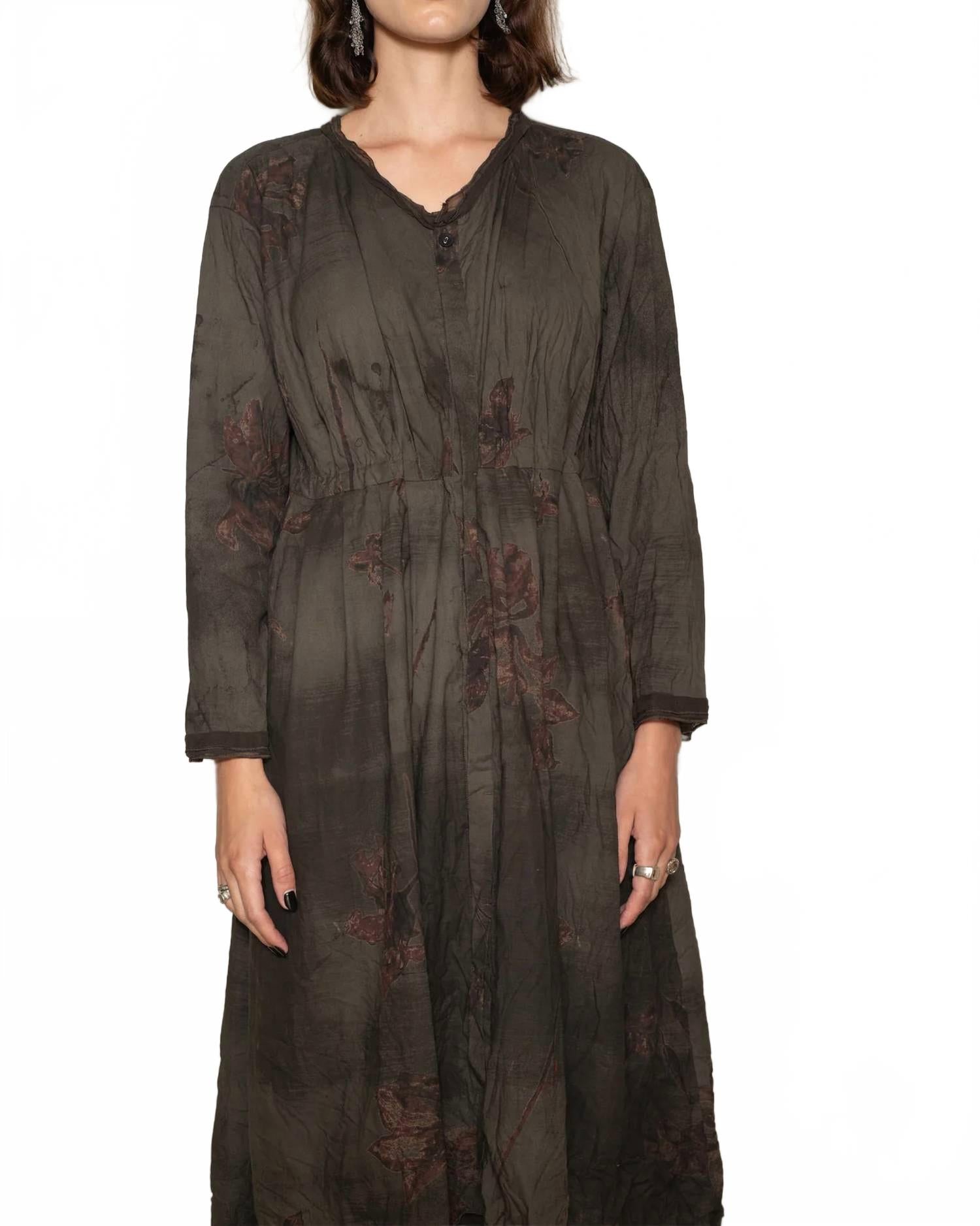 

Платье Utakata в цвете хаки PAS DE CALAIS