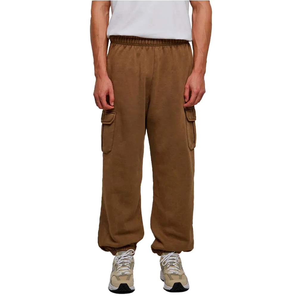 

Спортивные брюки Urban Classics Acid Washed Cargo, коричневый
