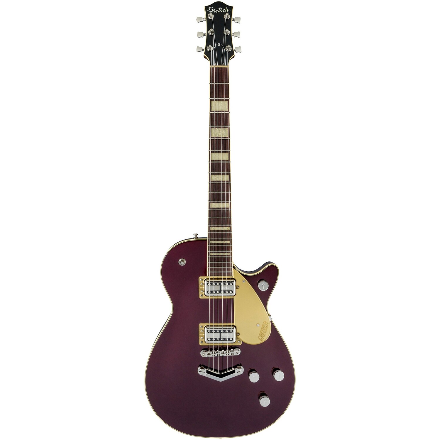 

Gretsch Guitars G6228FM-PE Players Edition Duo Jet Электрогитара Dark Cherry Metallic