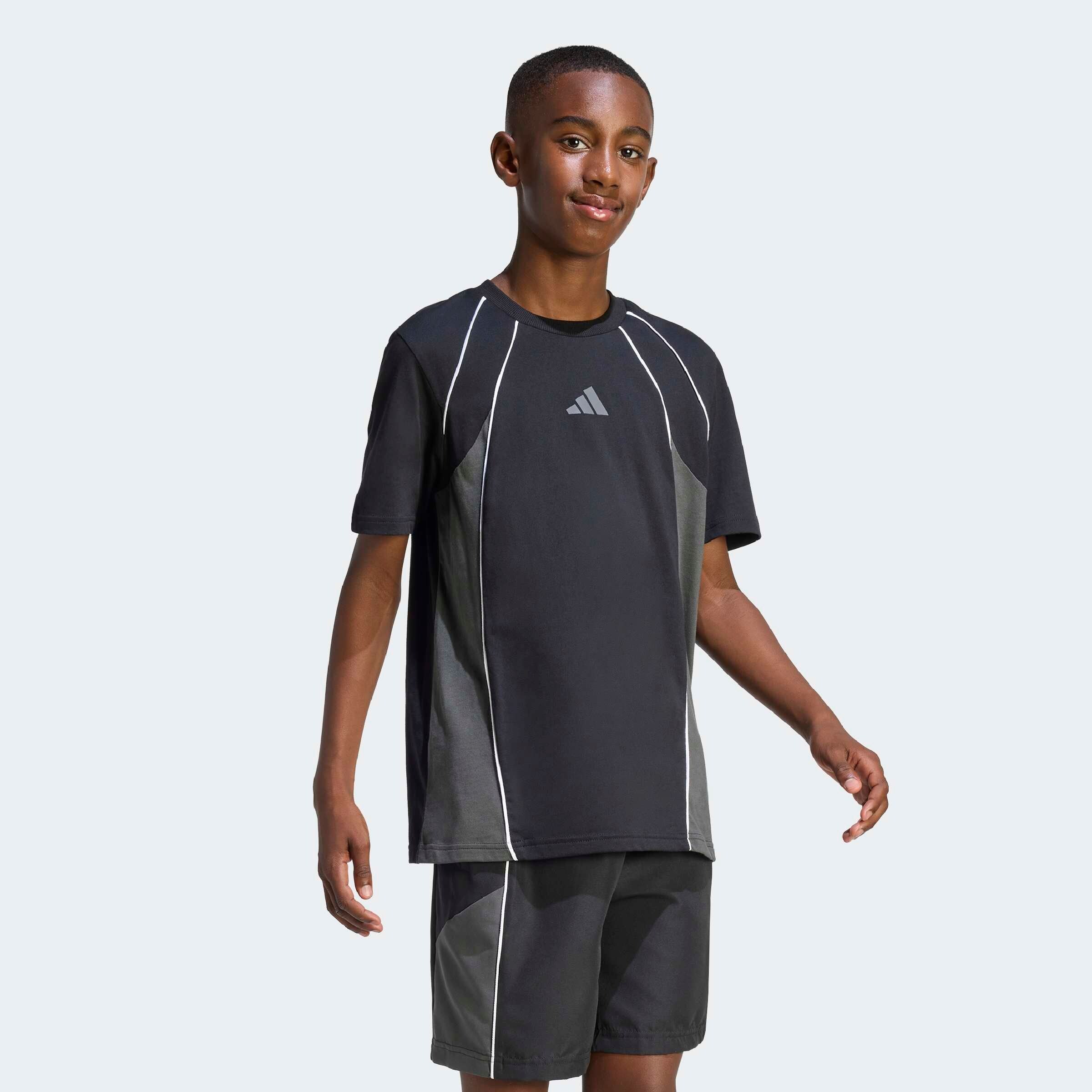 Adidas Sportswear Футболка Performance в черном цвете — фото 3