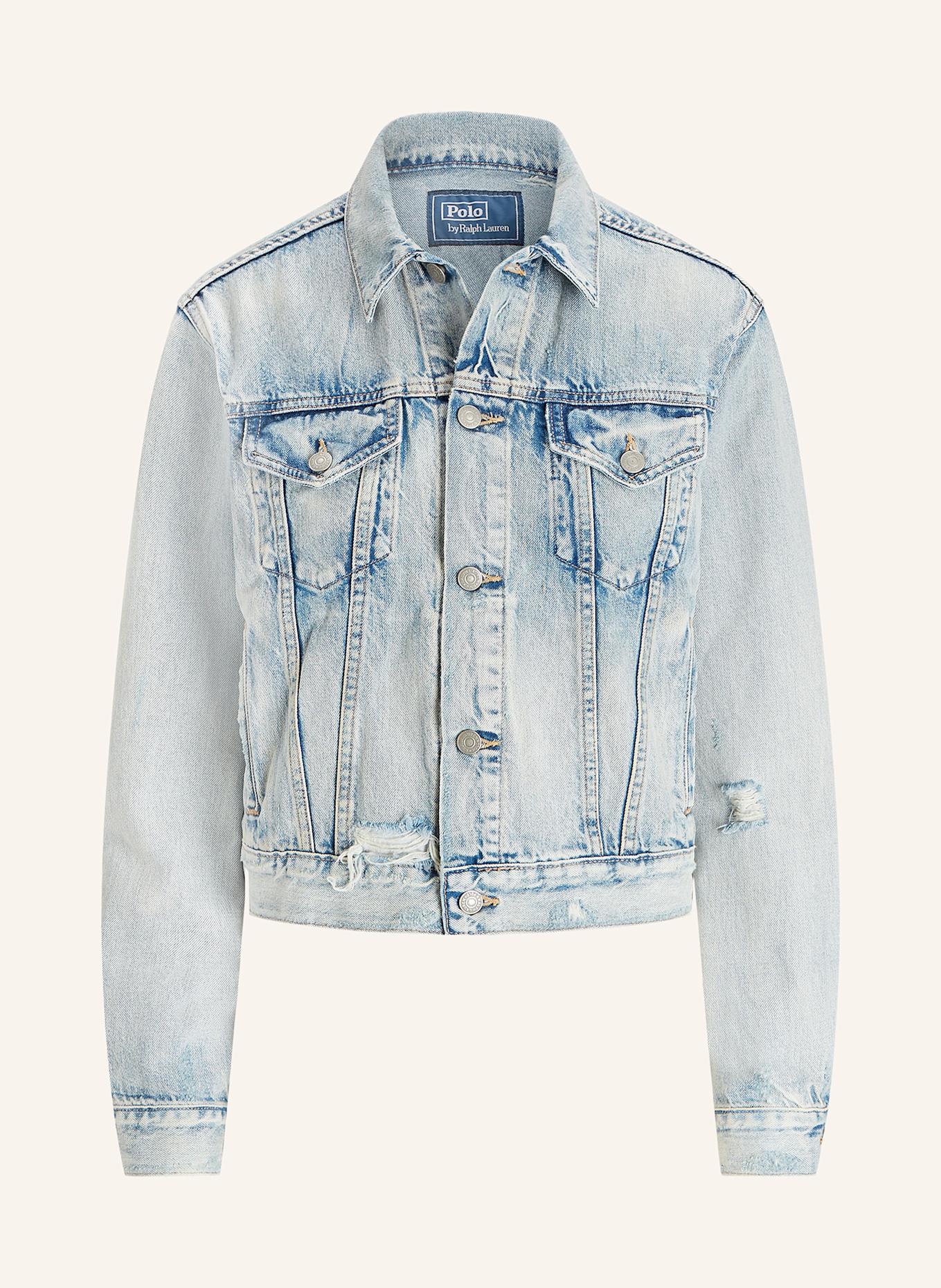 

Джинсовая куртка Polo Ralph Lauren, голубой