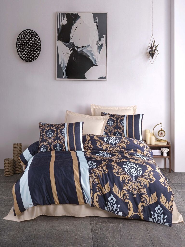

L'Essentiel Linge de Maison, 487, Комплект пододеяльников Super King Size (ЕС) (IT), темно-синий, 100 % ПОЛИЭСТЕР МИКРОСАТИН, 260 x 220 см