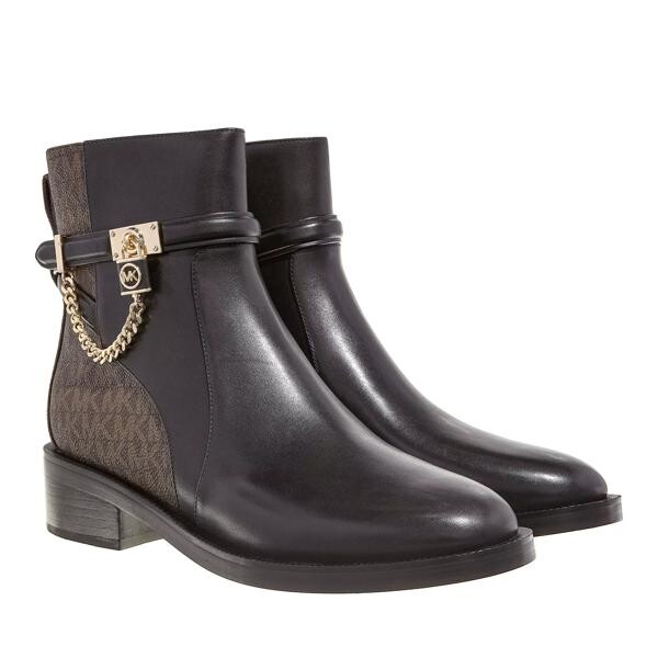 

Ботинки hamilton flat bootie black Michael Michael Kors, черный