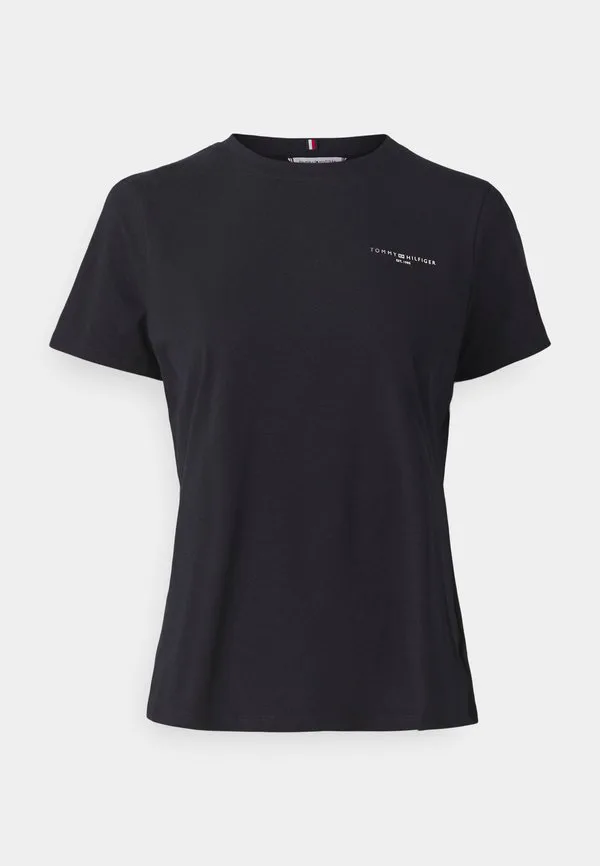 Мини-Футболка с логотипом в базовом стиле Tommy Hilfiger, Desert Sky — фото 4