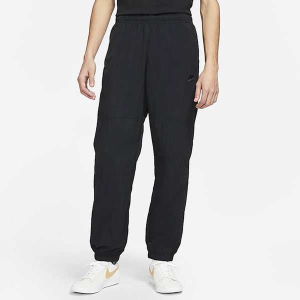 Брюки men's solid color woven breathable skateboard sports pants/trousers/joggers black Nike, мультиколор — фото 2