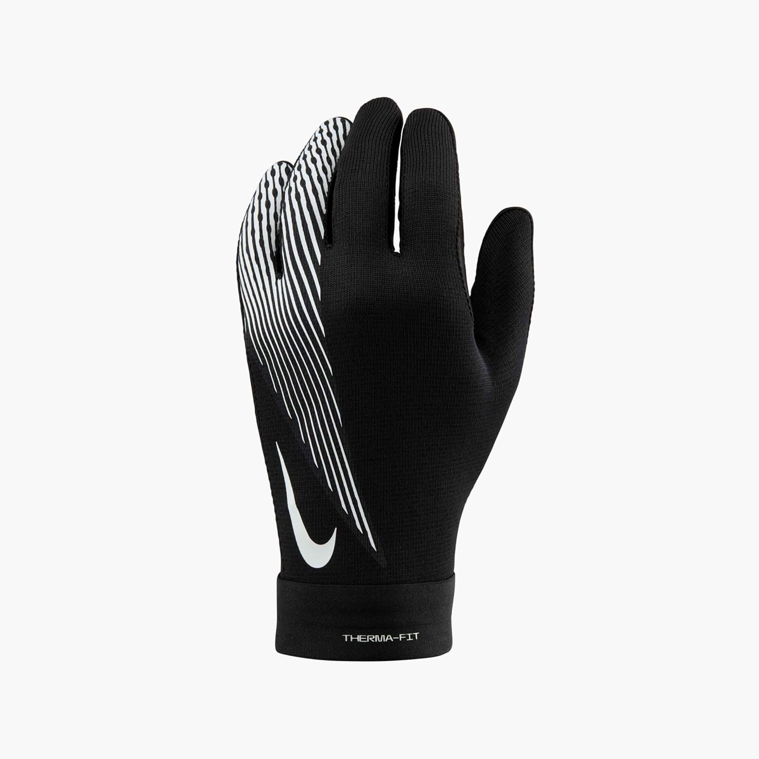 

Nike Academy Thermafit-Ho24, перчатки унисекс для взрослых, Black/Black/White