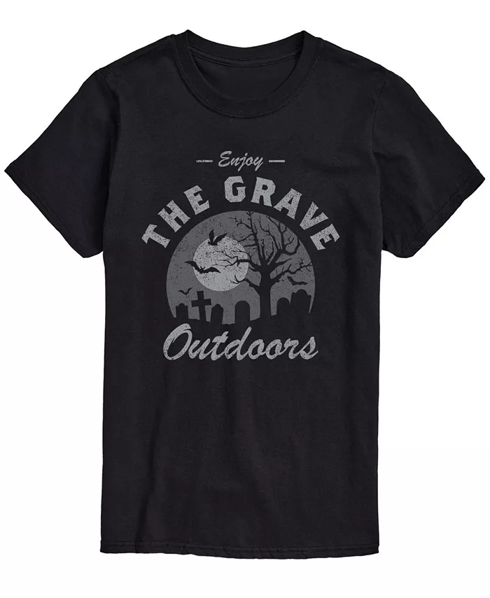 

Мужская футболка Grave Outdoors Classic Fit AIRWAVES, черный