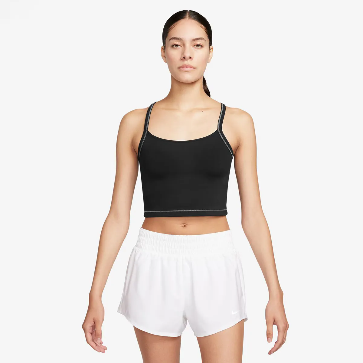 

Женская футболка Nike One Fitted, черный