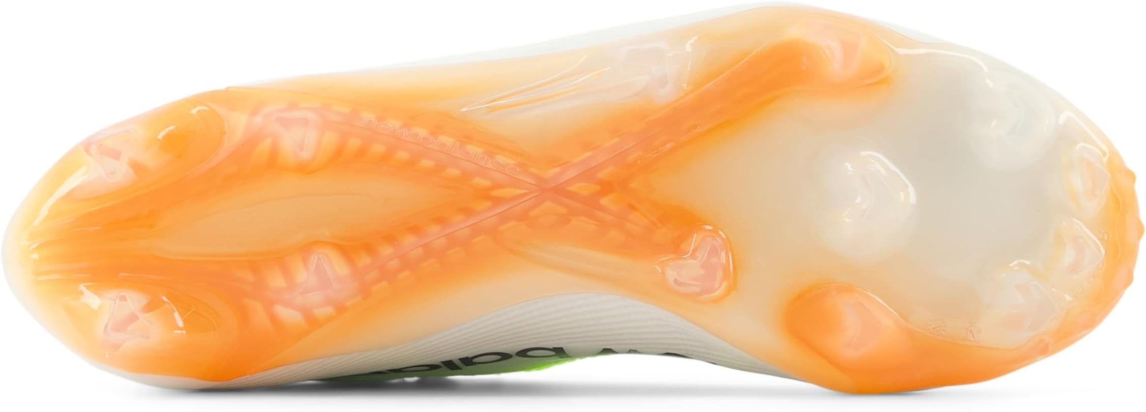 Кроссовки Unisex New Balance BurnX4 Lacrosse Cleats, White/Green — фото 3