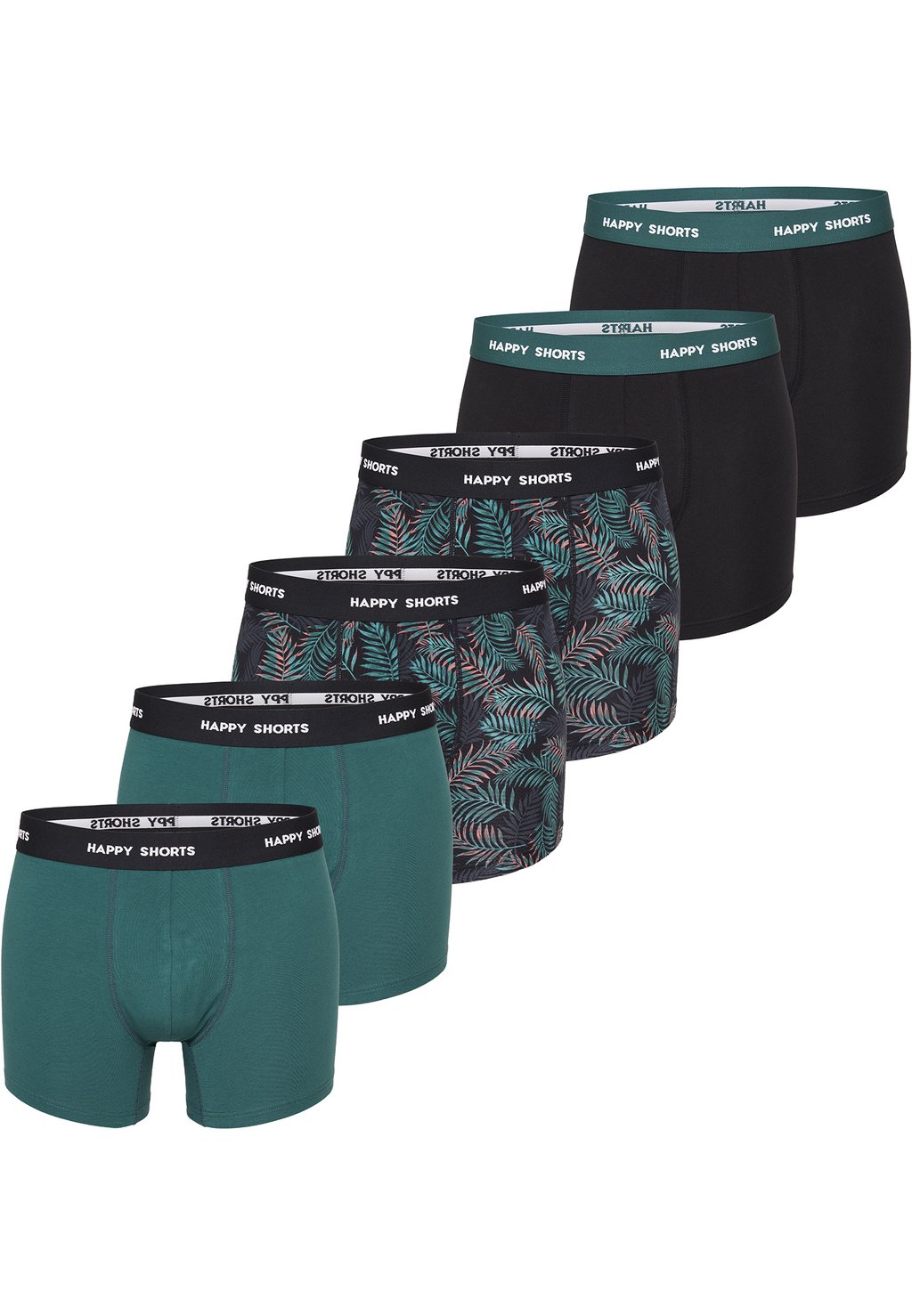 

Брюки 6-PACK Happy Shorts, зеленый