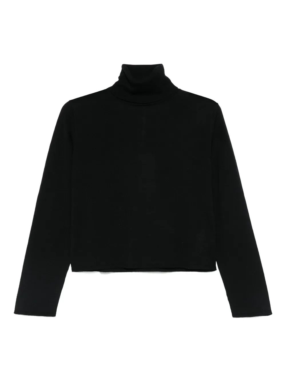 

Свитер из смесовой вирджинской шерсти MM6 Maison Margiela, черный