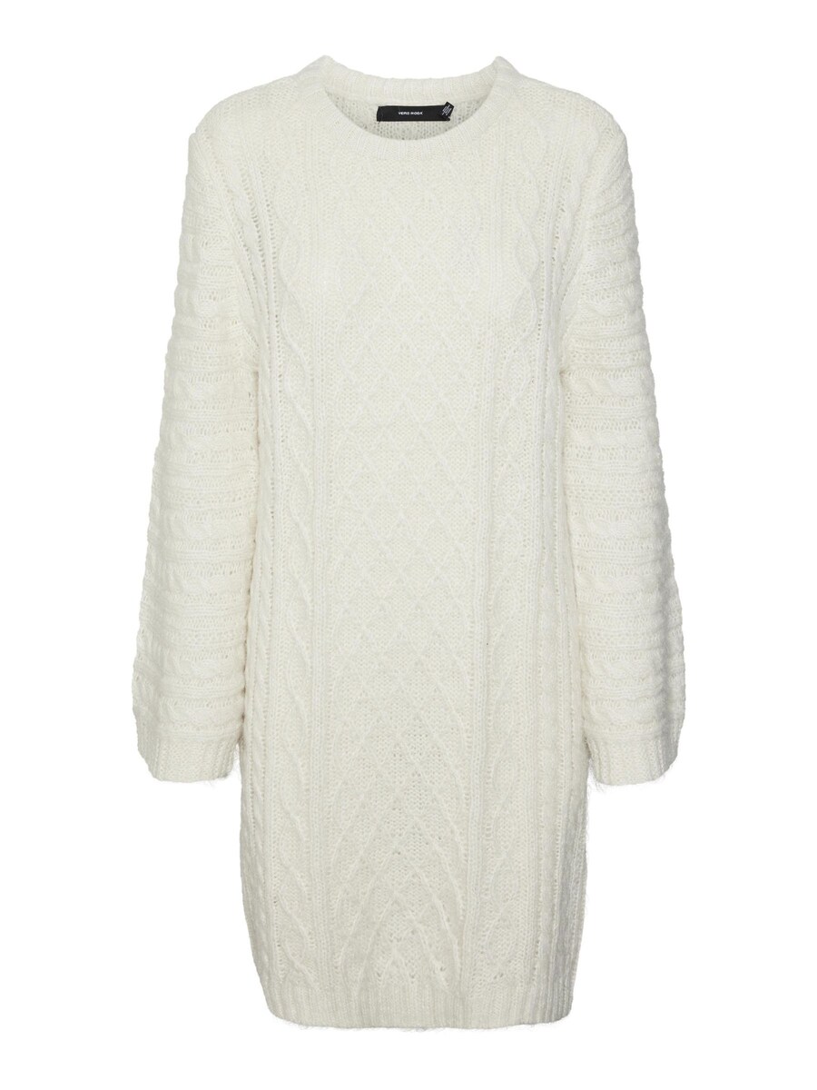 

Вязаное платье VERO MODA Knitted dress JESSICA, бежевый