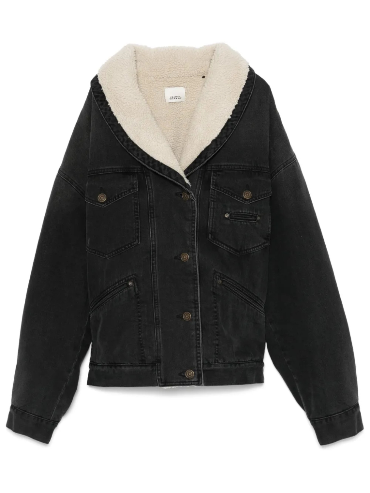 

ISABEL MARANT джинсовая куртка Pimia, черный