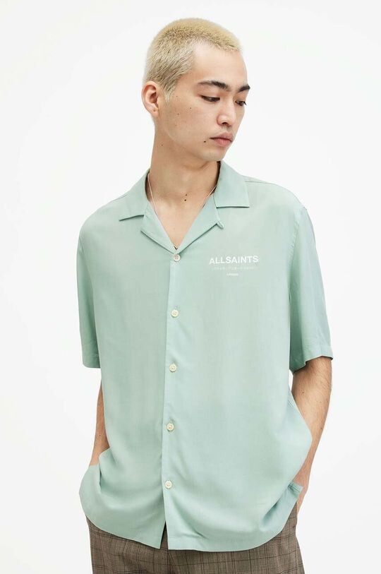 

Рубашка AllSaints, зеленый
