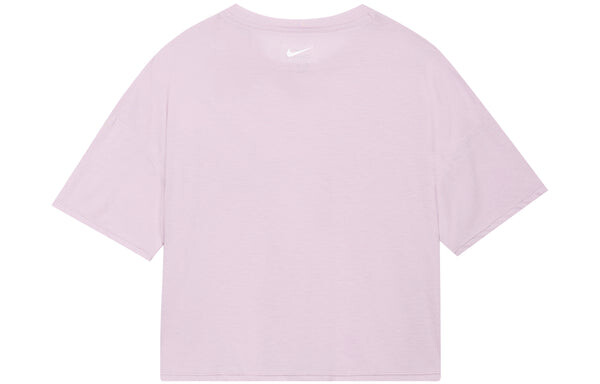 Футболка dri fit свободные с круглым вырезом алфавит короткий рукав Nike, красный — фото 2