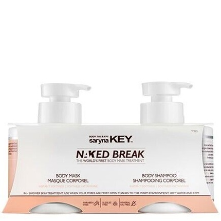 

Body Naked Break Duo Set Шампунь 500 мл Маска 500 мл Saryna Key