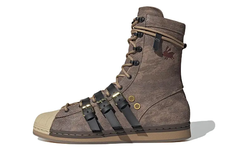 

Кроссовки Adidas Originals Originals Superstar X Melting Sadness 'Dark Brown'