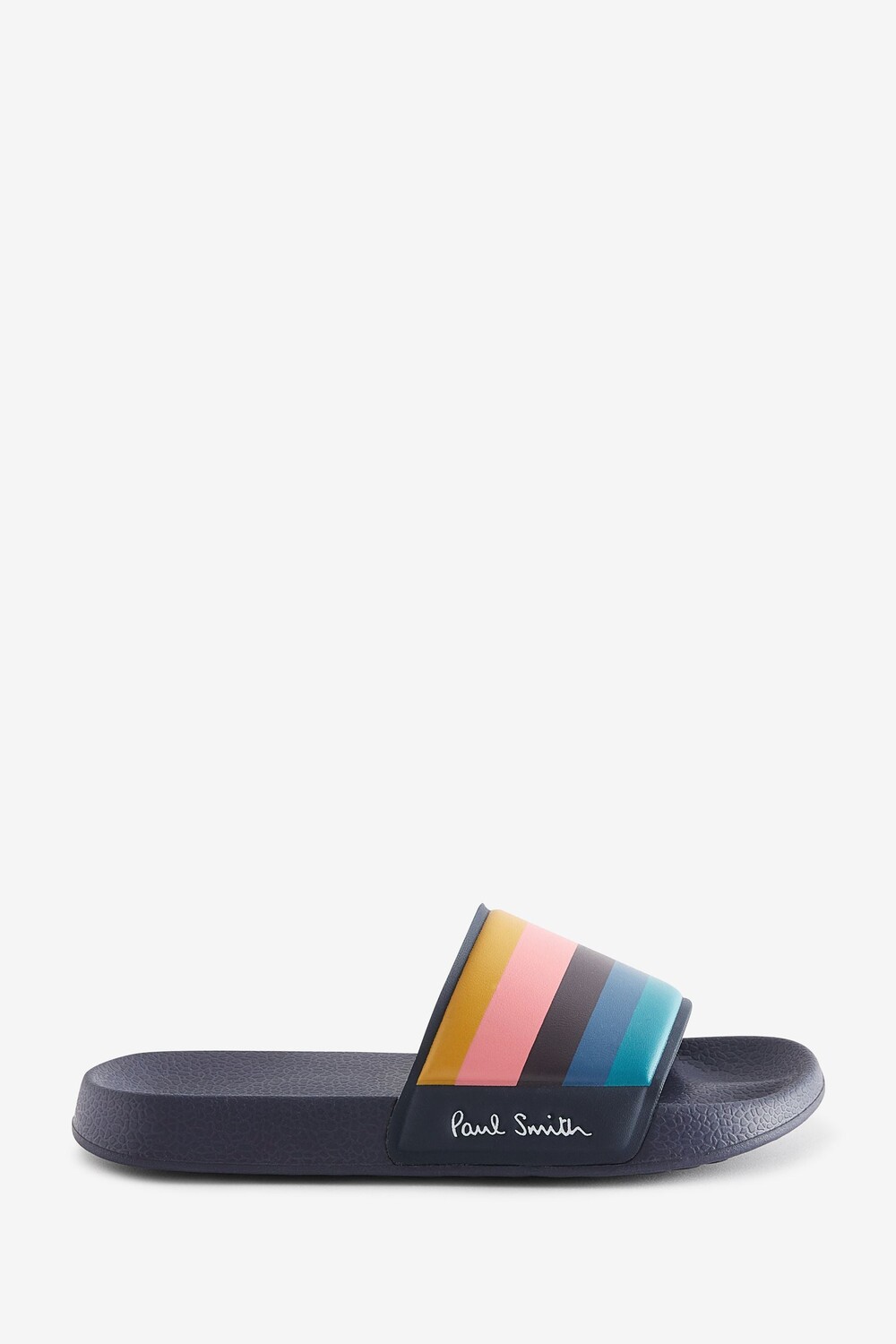 

Шлепанцы с узором "Artist Strip" для мальчиков Paul Smith Junior, синий