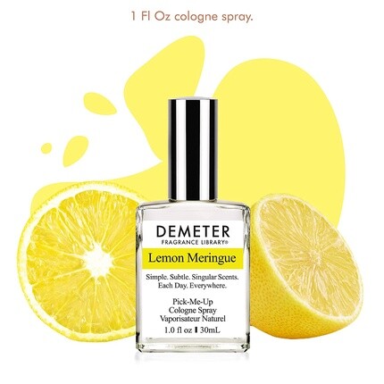 Одеколон-спрей Demeter Fragrance Library Lemon Meringue для женщин, 1 жидкая унция — фото 2