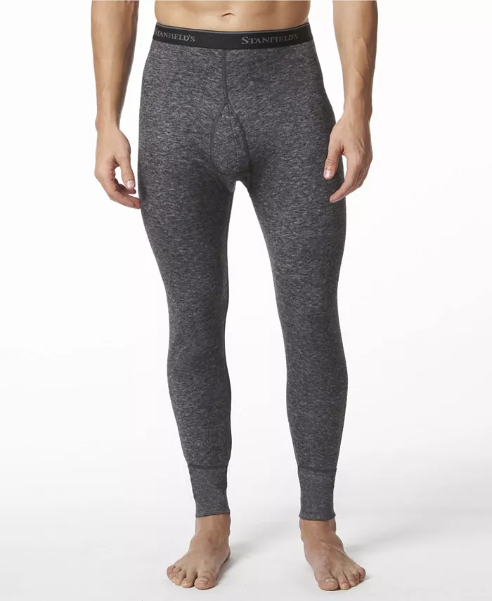 

Мужское термобелье из двухслойной смесовой мериносовой шерсти Long Johns Stanfield's, серый